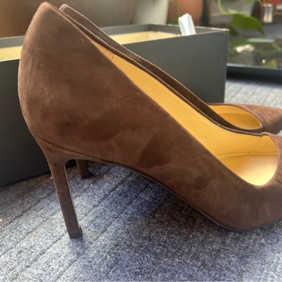 Banana Republic Suede stiletto/pumps -Chestnut -8.5-No box - Picture 11 of 11